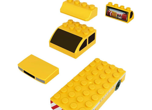 Load image into Gallery viewer, Takara Tomy Tomica Plarail Block Highway Patrol Car Block Set
