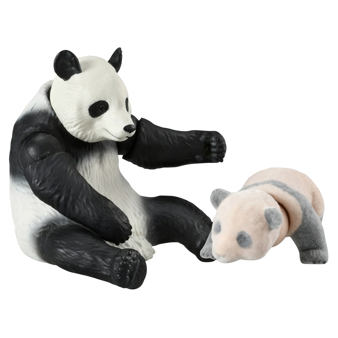 Takara Tomy Ania AL-27 Giant Panda Parent and Child Animal Figure