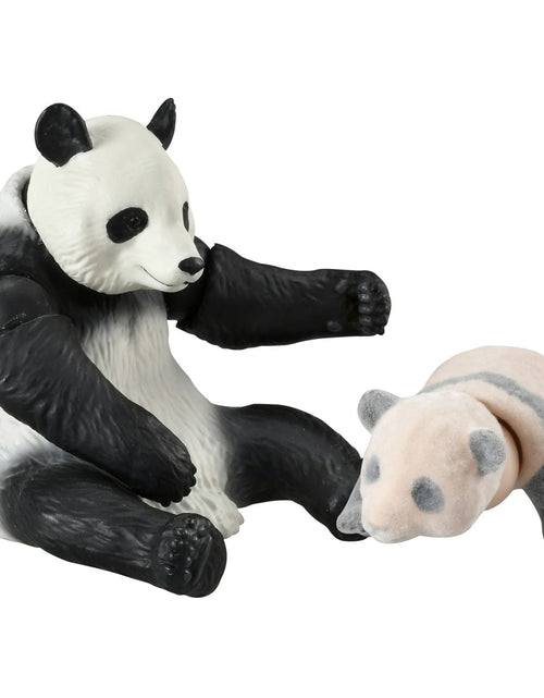 Load image into Gallery viewer, Takara Tomy Ania AL-27 Giant Panda Parent and Child Animal Figure
