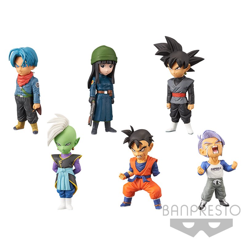 Banpresto DragonBall Super Z WCF World Collection Figure Vol.6 Set of 6 Japan