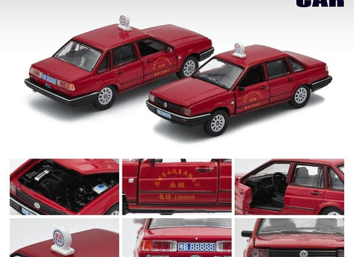 Load image into Gallery viewer, Era Car 1:64 Diecast car 14 Volkswagen Santana 1 st Special Ed. Shenzhen Taxi
