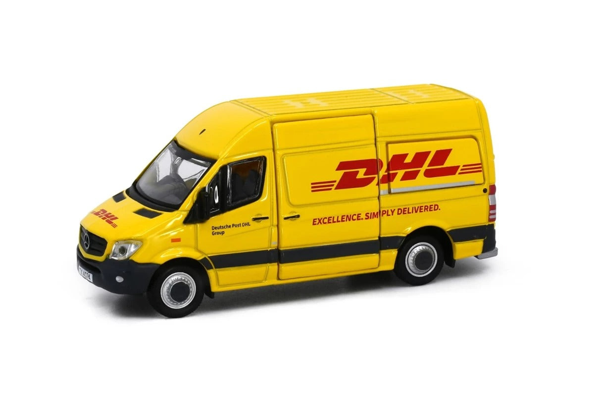 Tiny City 90 Die-cast 1/76 Model Car - MERCEDES-BENZ Sprinter FL DHL Model Car