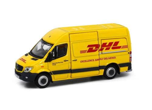 Load image into Gallery viewer, Tiny City 90 Die-cast 1/76 Model Car - MERCEDES-BENZ Sprinter FL DHL Model Car
