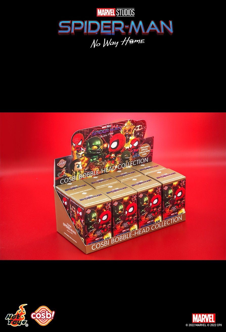 Hot Toys Cosbi Bobble-Head Collection Spider-Man No Way Home (set of 8)