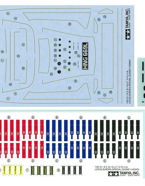 Load image into Gallery viewer, Tamiya #24358 1/24 Lotus Europa Special Assembly Model Car
