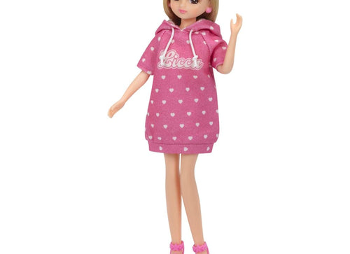 Load image into Gallery viewer, Takara Tomy Licca-chan Dress LW-01 My First Series Bunny Hoodie Licca (NO DOLL)
