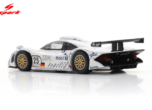 Load image into Gallery viewer, (Pre-order) Spark Porsche 911 GT1 No.25 2nd Le Mans 24H 1998 Diecast Model Car

