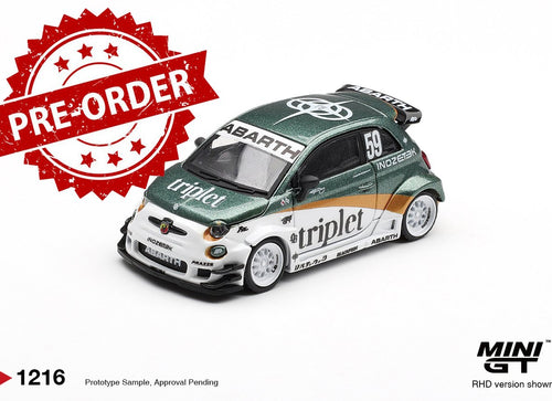 Load image into Gallery viewer, (Pre-order) MINI GT #1216 Abarth 595 LB-WORKS TY Edition Diecast Model Car
