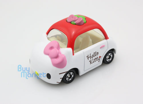 Load image into Gallery viewer, Takara Tomy Dream Tomica Hello Kitty White Red Special Mini Diecast Toy Car
