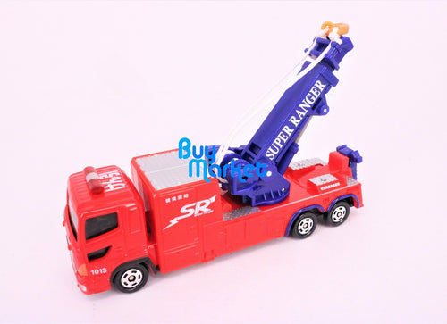Load image into Gallery viewer, Takara Tomy Tomica 132 Yokohama Fire Bureau Super Ranger Mobility Towing diecast
