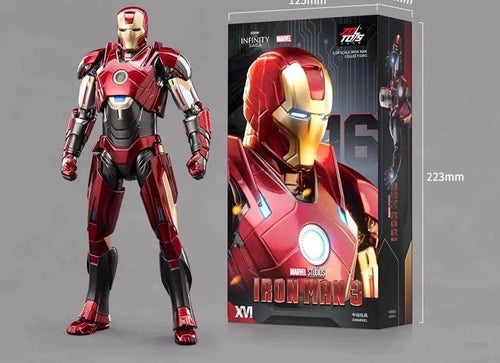 Load image into Gallery viewer, ZD Toys Marvel Avengers 1/10 Iron Man MK16 Action Figure Set
