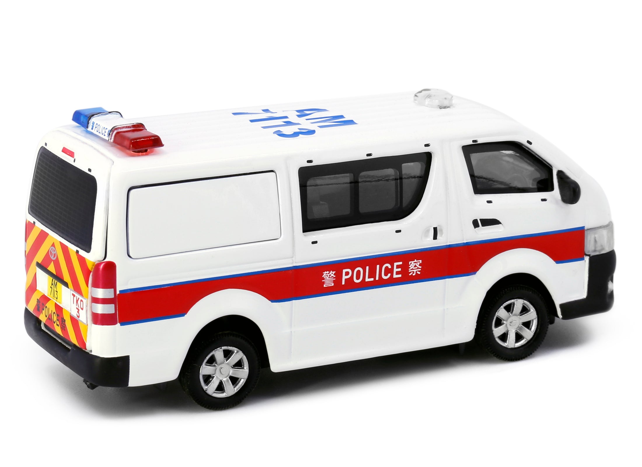 Tiny City 02 Die-cast Model Car - Toyota Hiace (Silver Wheel) (AM7113)