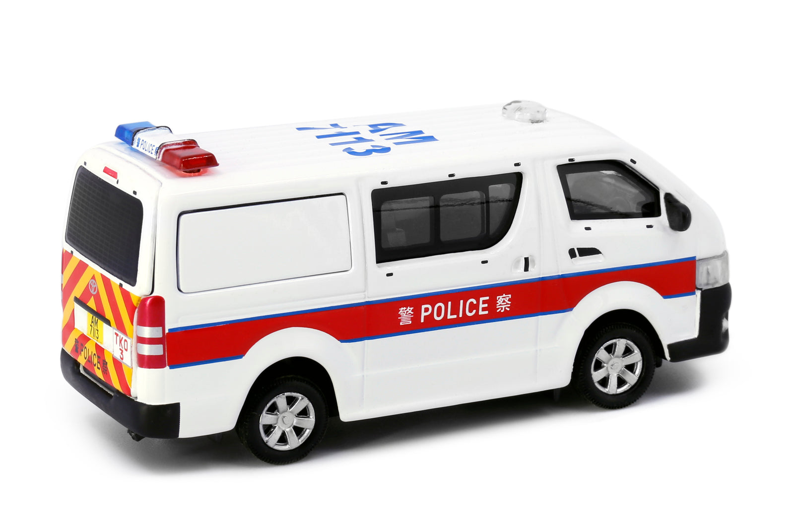 Tiny City 02 Die-cast Model Car - Toyota Hiace (Silver Wheel) (AM7113)