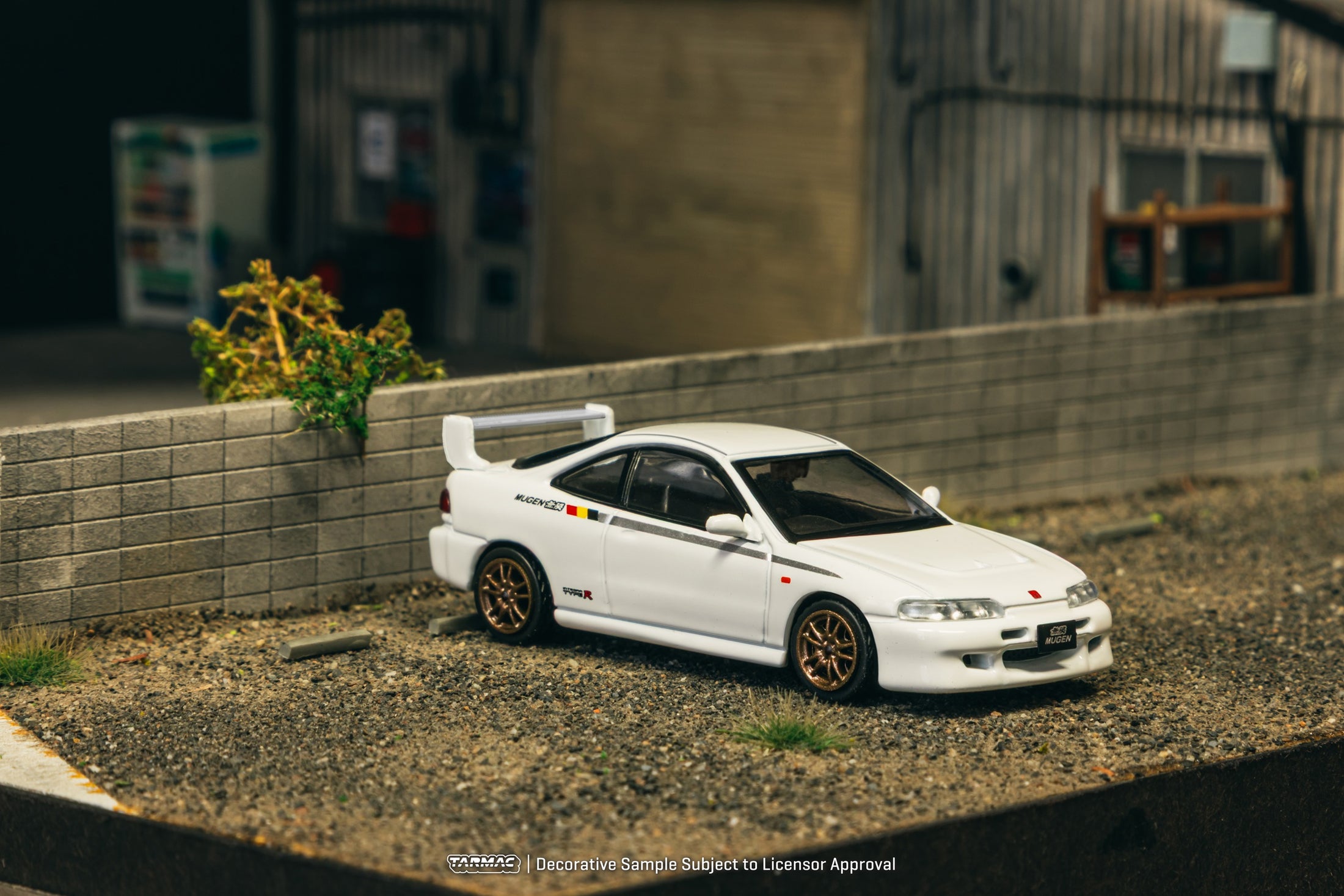 Tarmac Works 1/64 Honda Integra TYPE R DC2 MUGEN Championship White