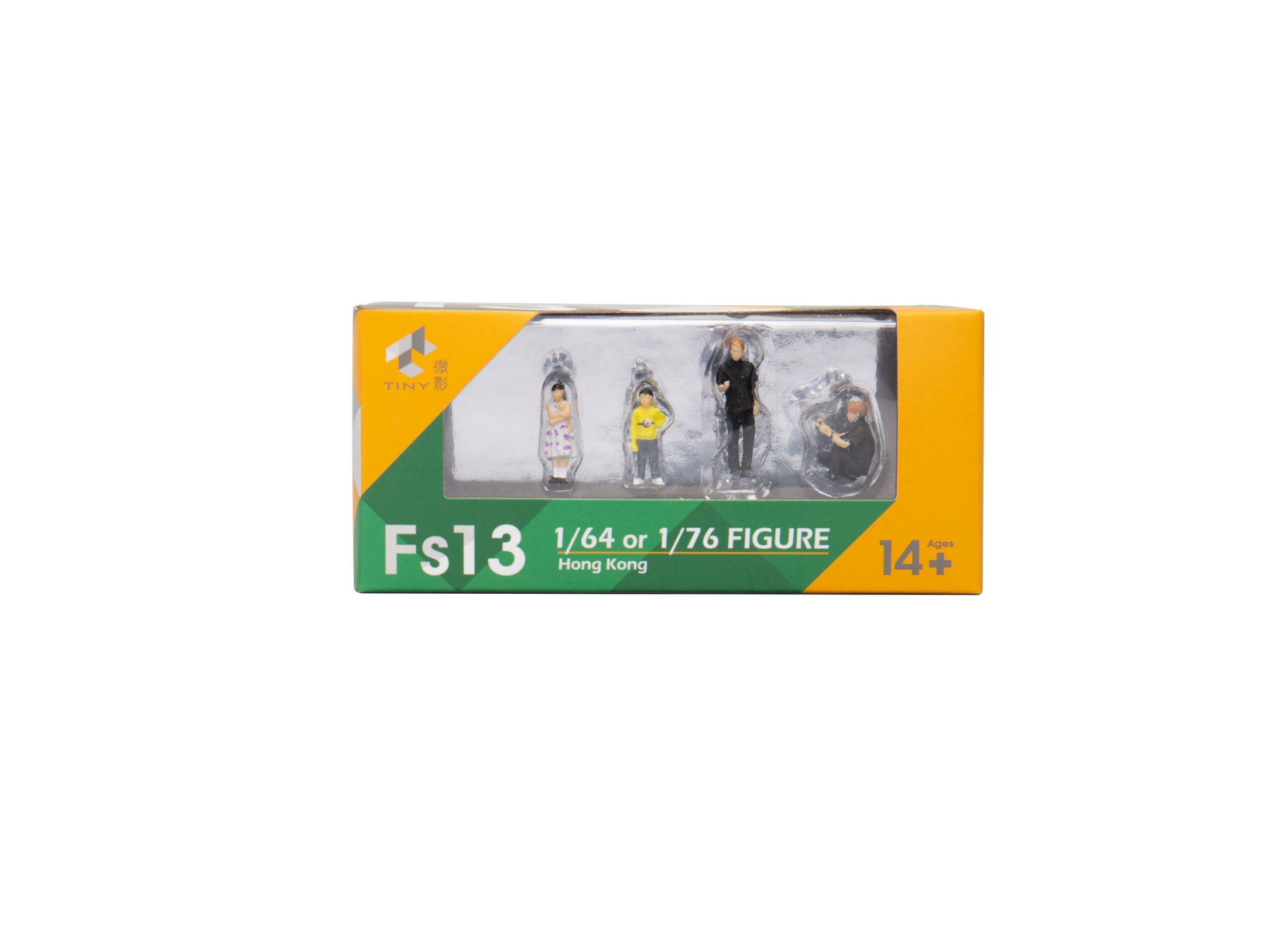 Tiny Hong Kong City Set Fs13 1/64 Children Auto Repair worker Model Toy Figure