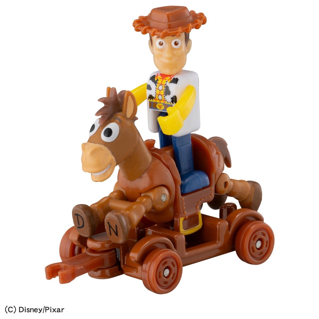 Takara Tomy Dream Tomica Toy Story 5 SP Ride On Woody & Bullseye