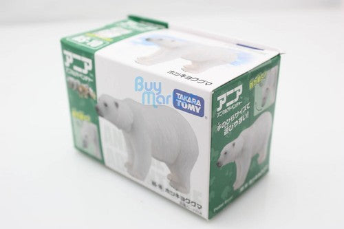 Takara Tomy ANIA AS-10 ANIMAL Polar Bear Mini Action Figure Educational Toy Toys