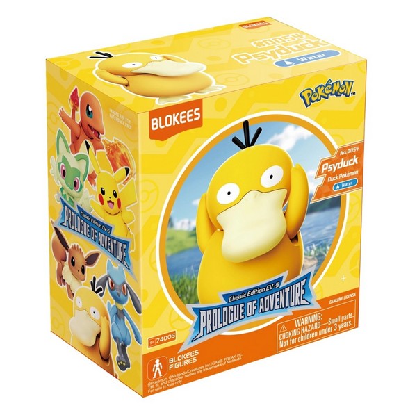 Blokees Pokemon Classic Edition CV-S Psyduck Prologue of Adventure