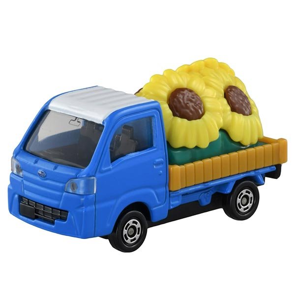 Takara Tomy Tomica Die-cast Car - 1/55 No.107 Subaru Sambar Sunflower