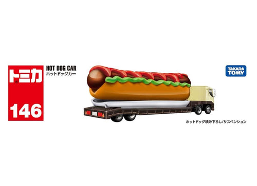 Load image into Gallery viewer, Takara Tomy Tomica No.146 Hot Dog Transporter Car Diecast Model
