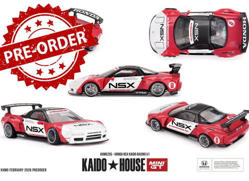 Load image into Gallery viewer, (Pre-order) Kaido House X Mini GT Honda NSX Kaido Racing V1 #KHMG255
