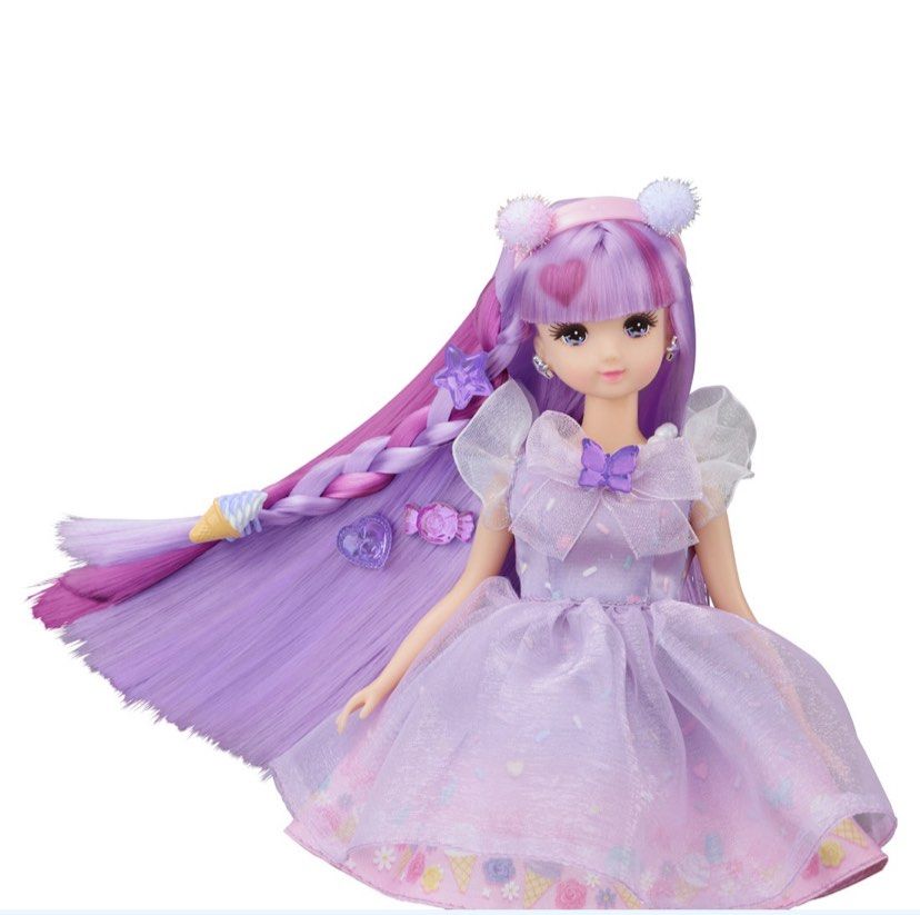 Takara Tomy Licca Chan Doll Set Kiratto Color Change Gelato Moe (1st)