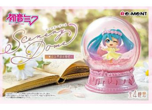 Load image into Gallery viewer, Re-Ment Hatsune Miku Series Scenery Dome - A Story of Seasons (Full set of 4)
