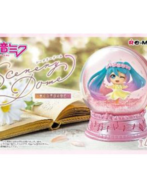 Load image into Gallery viewer, Re-Ment Hatsune Miku Series Scenery Dome - A Story of Seasons (Full set of 4)
