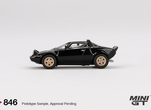 Load image into Gallery viewer, Mini GT #846 1/64 Lancia Stratos HF Stradale Nero Diecast Model Car
