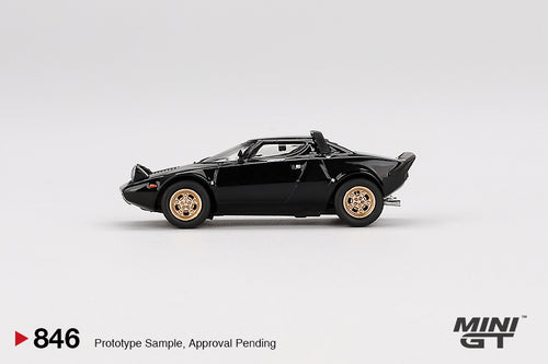 Load image into Gallery viewer, Mini GT #846 1/64 Lancia Stratos HF Stradale Nero Diecast Model Car
