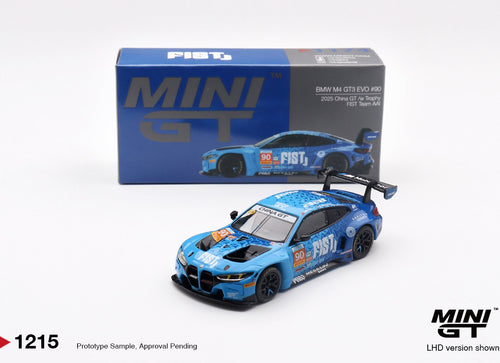 Load image into Gallery viewer, (Pre-order) MINI GT #1215 BMW M4 GT3 EVO #90 FIST Team AAI  2025 China GT LHD
