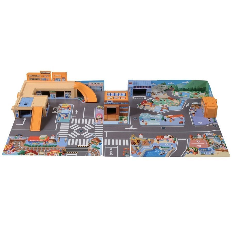Takara Tomy Tomica Town Accessory - New Sound Town Play Set