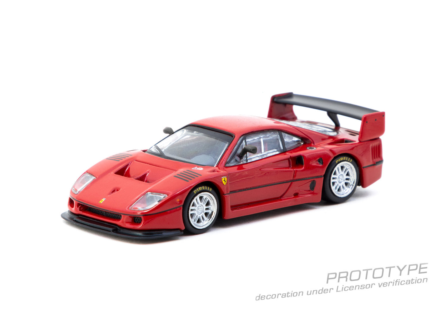 (Pre-order) Tarmac Works 1/64 Ferrari F40 GTE Red Diecast Model Car