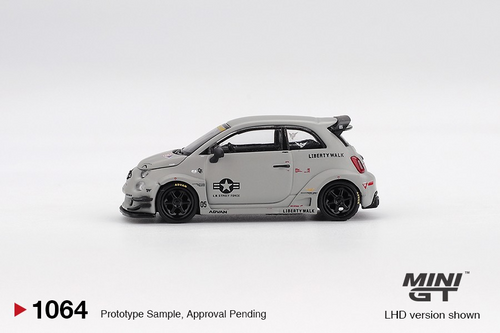 Load image into Gallery viewer, MINI GT #1064 Abarth 595 LB-WORKS x Abas Works Fighters Die-cast Car

