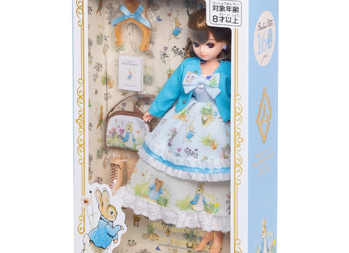 Load image into Gallery viewer, Takara Tomy Licca-chan Doll - Photogenic Licca Peter Rabbit™ Style Doll Set
