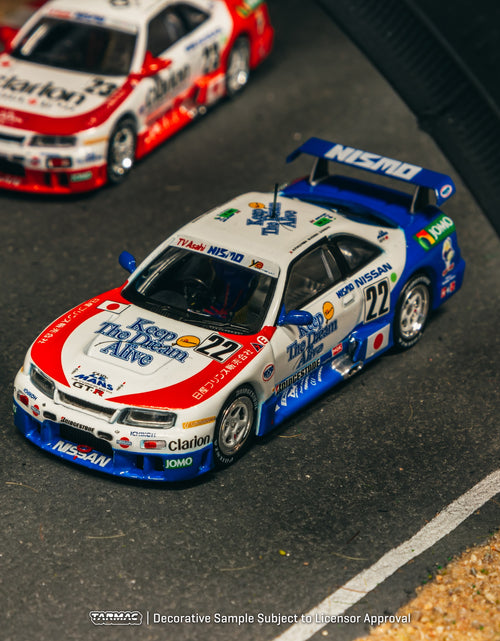 Load image into Gallery viewer, Tarmac Works 1/64 Nissan NISMO GT-R LM 24h of Le Mans 1995 Model
