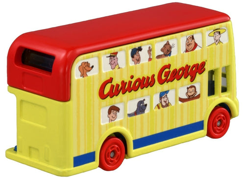 Load image into Gallery viewer, Takara Tomy Dream Tomica SP Curious George Friend Bus Model Car
