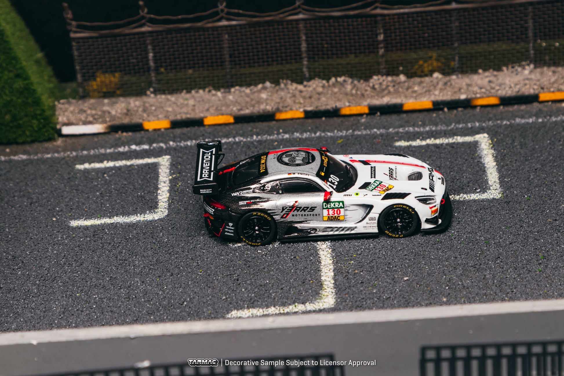 (Pre-order) Tarmac Works 1/64 Mercedes-AMG GT3 DTM 2024 Diecast Model