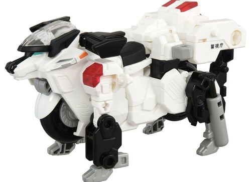 Load image into Gallery viewer, Takara Tomy Tomica Jobraver Rising Police Braver Deka Ride Armor Police Bike Set

