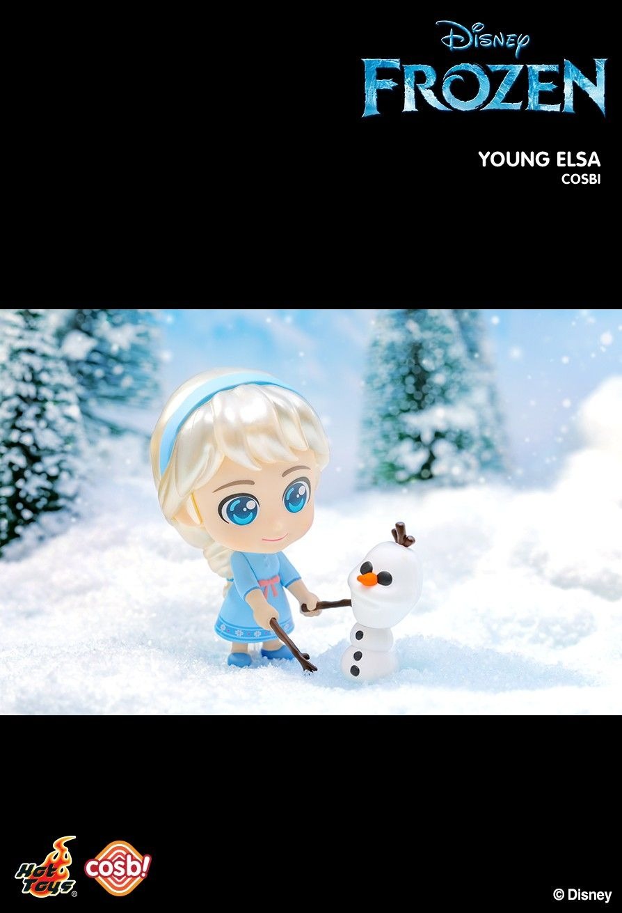 Hot Toys Cosbi Bobble-Head Collection Disney Snow Princess 8 Figure Set Series 2