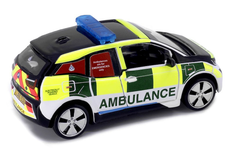 Tiny City UK17 Die-cast Model Car - BMW i3 Scottish Ambulance Service