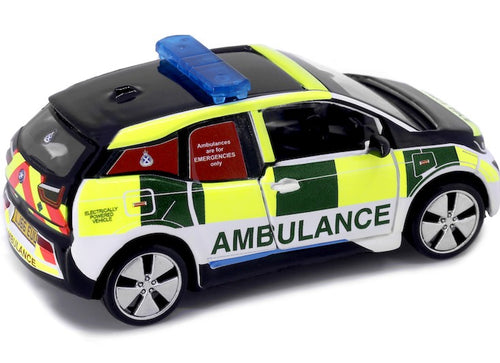 Load image into Gallery viewer, Tiny City UK17 Die-cast Model Car - BMW i3 Scottish Ambulance Service
