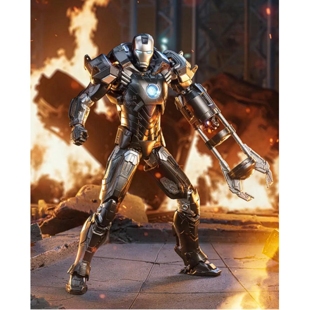 ZD Toys Marvel 1:10 6-inch Iron Man MK34 Action Figure Set