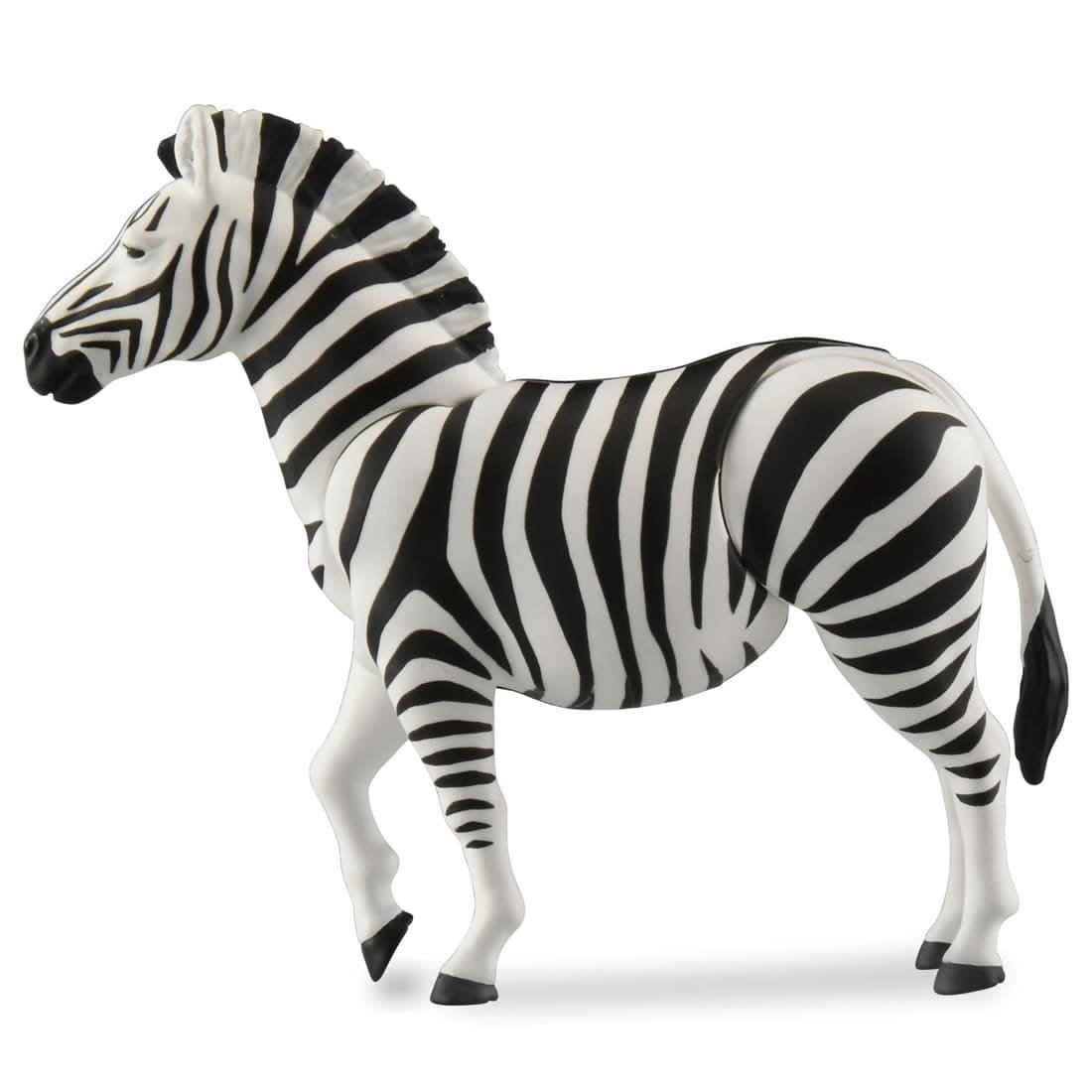 Takara Tomy Ania AL-37 Zebra Animal Figure