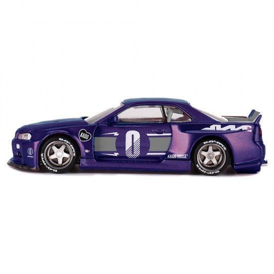 (Pre-order) Kaido House X Mini GT Nissan Skyline GT-R (R34) RACING FACTOY V2