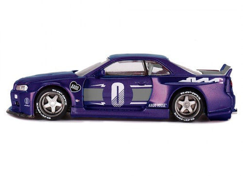 Load image into Gallery viewer, (Pre-order) Kaido House X Mini GT Nissan Skyline GT-R (R34) RACING FACTOY V2

