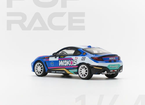 Load image into Gallery viewer, POPRACE 1/64 TMC WAKOS GR 86 MACAU GP 2023 Diecast Model Car
