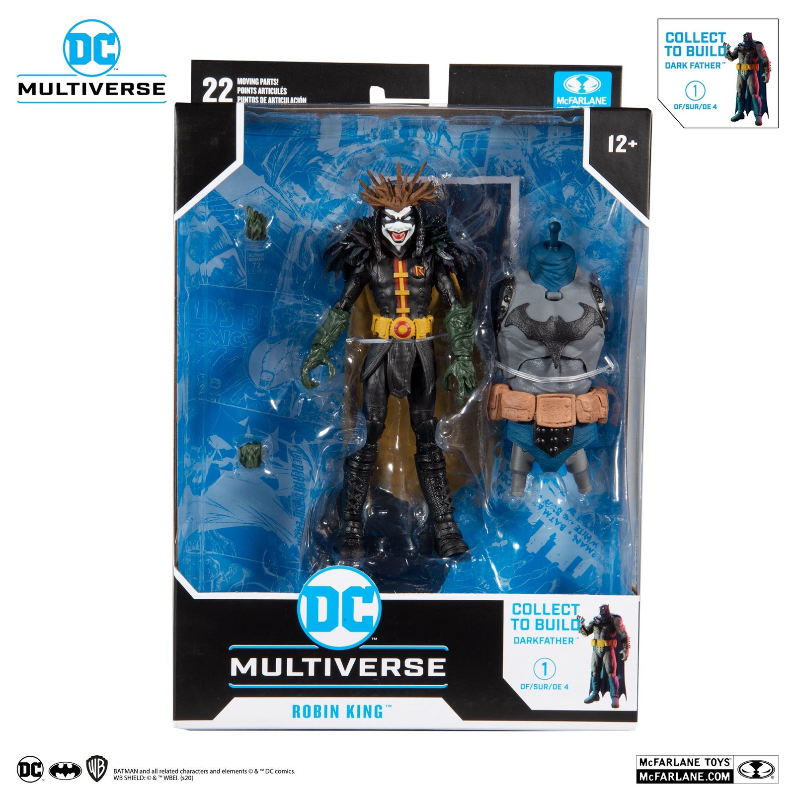 McFarlane Toy DC Death Metal Build-A (Dark Father.)Robin King Action Figure
