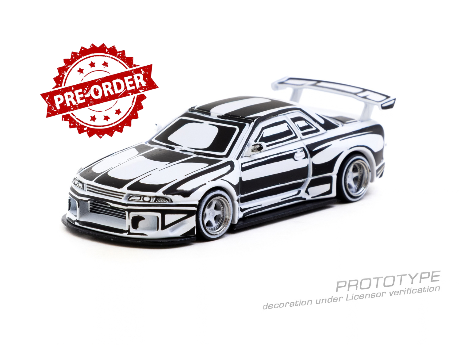 (Pre-order) Tarmac Works 1/64  Nissan Skyline (R32) Widebody Diecast Model Car
