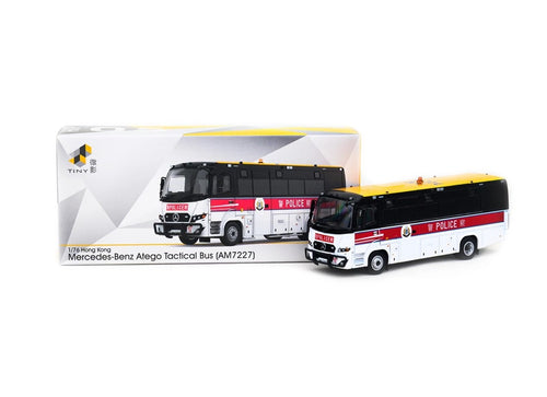 Load image into Gallery viewer, Tiny City HKP05 MERCEDES-BENZ Atego Police APT Tactical Bus (AM7227)
